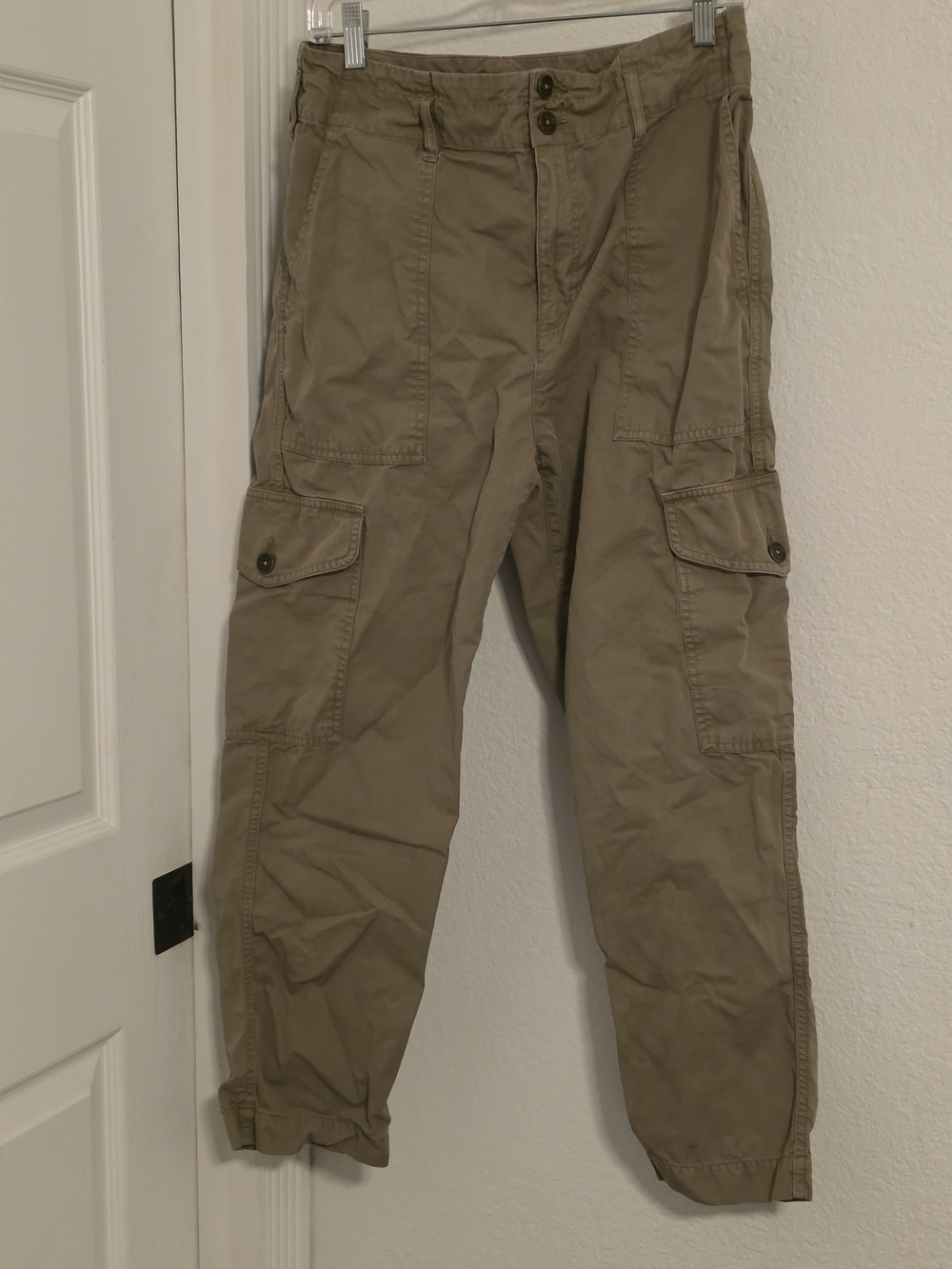 Lauren Ralph Lauren Women's Tan Cargo Capris